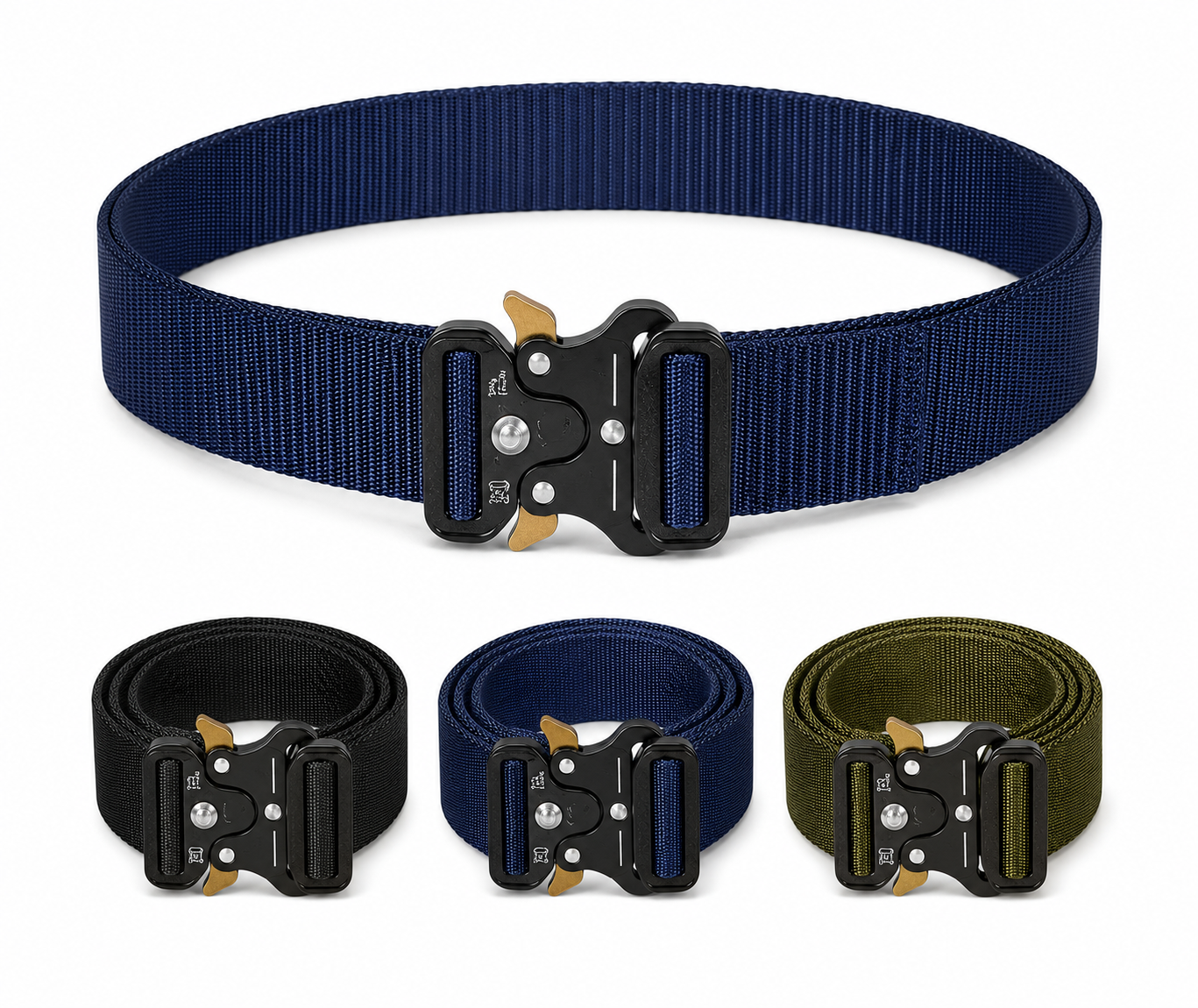 (image for) 2797 Webbed/Woven Belt with Clamp Buckle